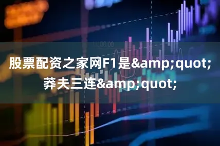 股票配资之家网F1是&quot;莽夫三连&quot;